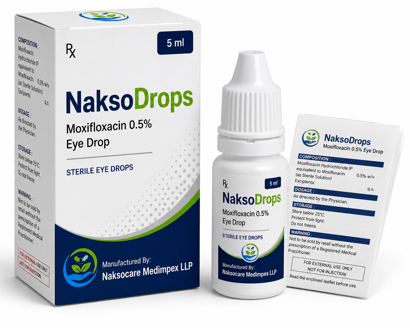 Moxifloxacin 0.5% Eye Drop · 5ml
