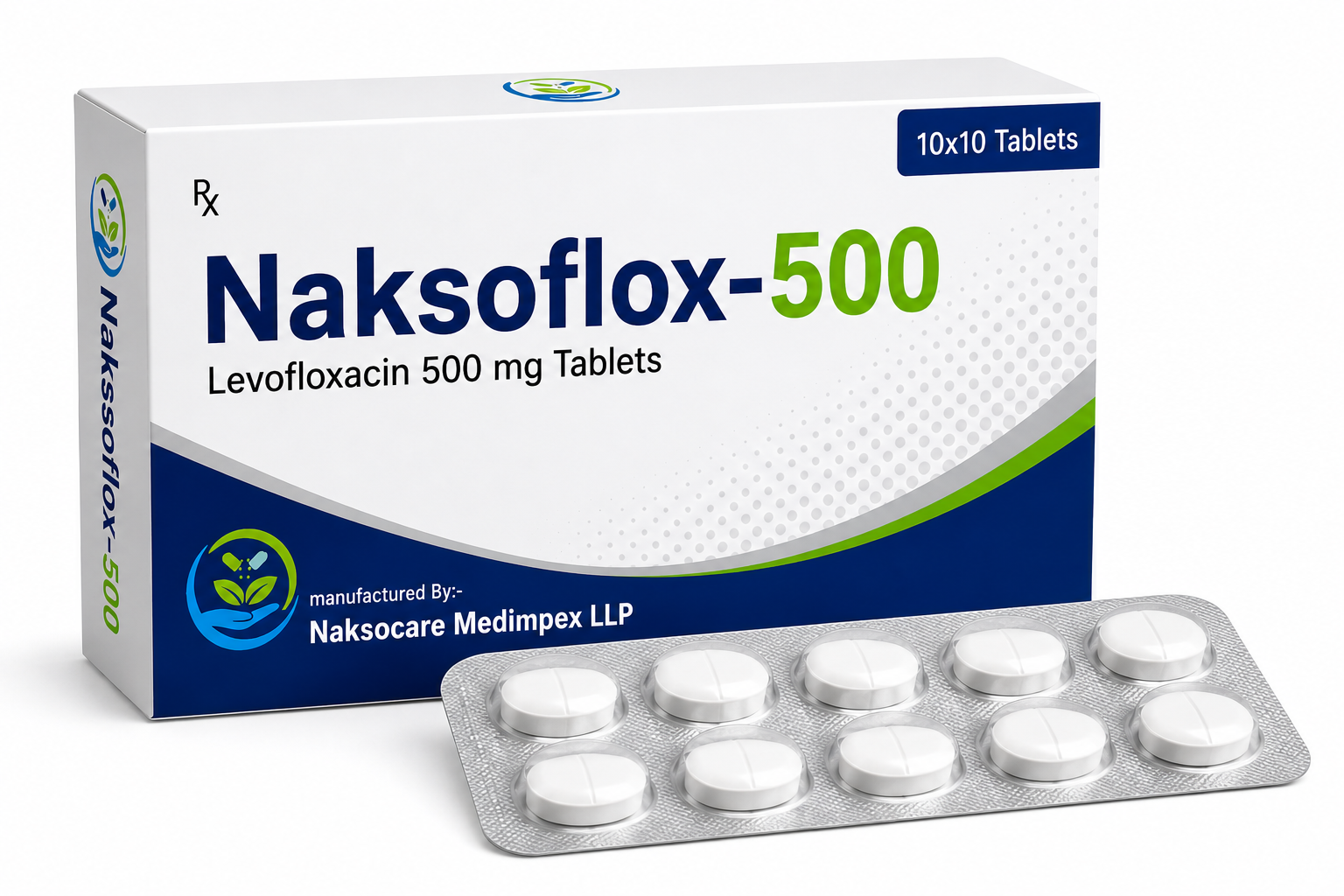 Naksoflox-500 Levofloxacin 500 mg Tablets